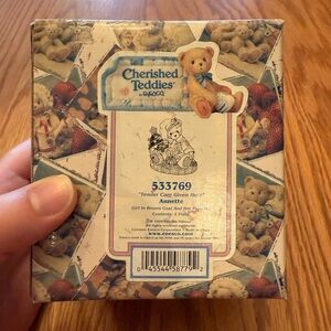 Cherished Teddies Annette Figurine-Brand New